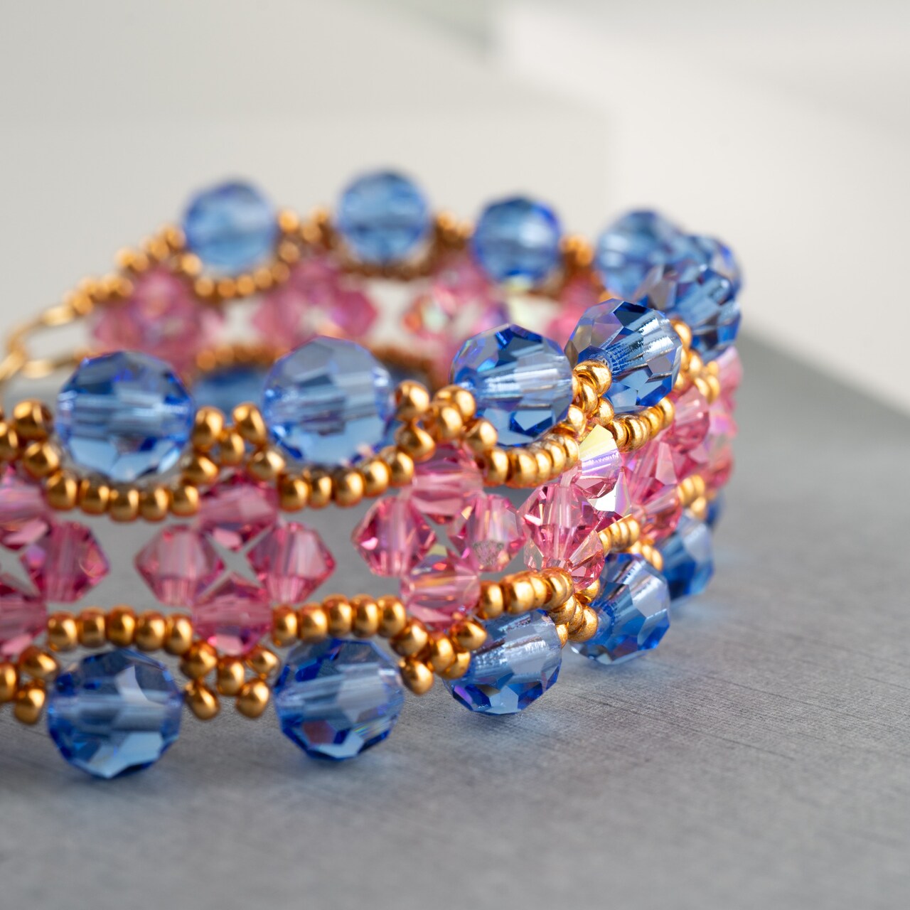 Crystal Crown Bracelet with @daniellewickesjewelry